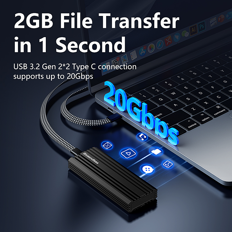 BLUEENDLESS – boîtier M.2 PCIE - 8Tb M2 Nvme Ssd avis et prix