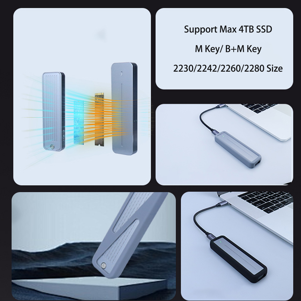 Boîtier SSD M.2 20 Gbps 10 Gbp - 8Tb M2 Nvme Ssd avis et prix
